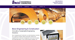 Desktop Screenshot of bocciengineering.com