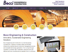 Tablet Screenshot of bocciengineering.com